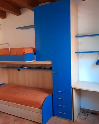  Cameretta a ponte per bambini 