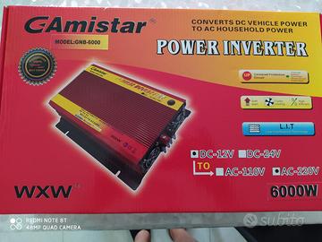 Inverter 6000 watt 12 volt 220 volt convertitore