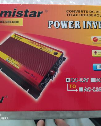 Inverter 6000 watt 12 volt 220 volt convertitore