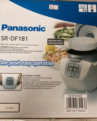 cuociriso elettrica con vaporiera "panasonic"