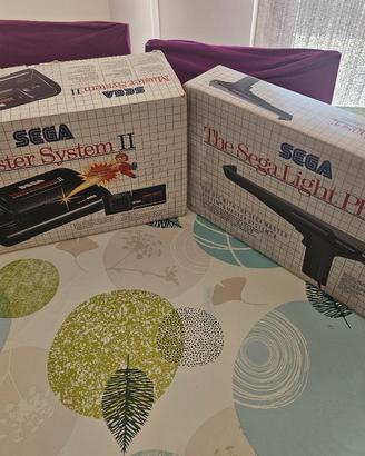 master system 2  con pistola light phaser