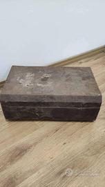 Baule cassapanca industriale in metallo Made in ma