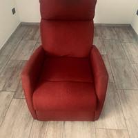 poltrona reclinabile manuale