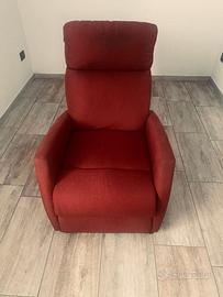poltrona reclinabile manuale