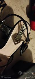 scarpe zara ecc n 39 e le ciabatte nere nuove 38