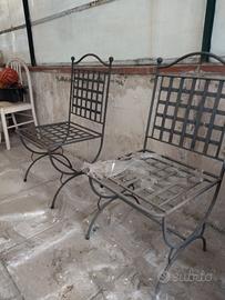 Sedie da giardino