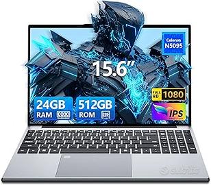 PC PORTATILE NOTEBOOK 15.6 NUOVO
