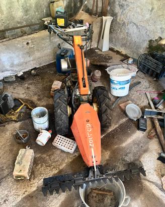 Motocoltivatore goldoni jolly 10cv con aratro Bert