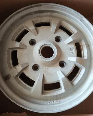 Cerchio in lega originale 14" LANCIA FULVIA 3^