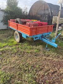 Carrello omologato per trattore