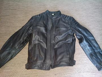 giacca da  moto in pelle 