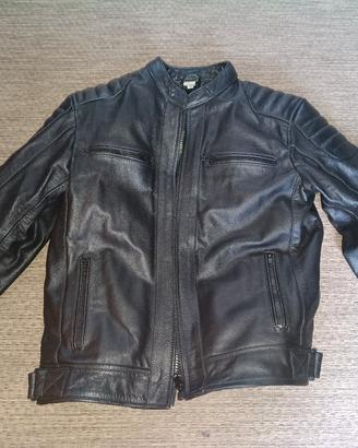 giacca da  moto in pelle 
