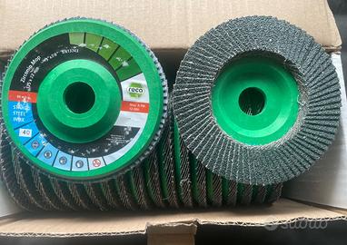 Disco abrasivo lamellare all’ossido di zirconio