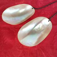 Coppia cucchiai in madreperla