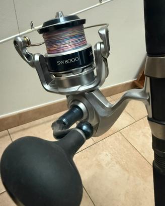 Shimano Saragosa sw8000 - pari al nuovo