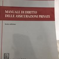 Manuale di diritto delle assicurazioni private