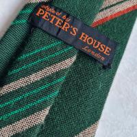 Cravatte vintage tessuto Peter's House London e...