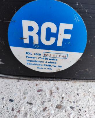 RCF altoparlanti hi-fi car