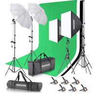 Set di illuminazione con sfondo