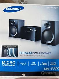 hi-fi Samsung micro component mm - e320