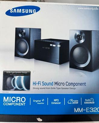 hi-fi Samsung micro component mm - e320