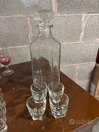 Servizio da liquore vintage