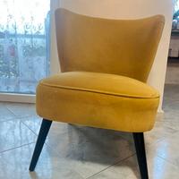 Poltrona gialla senape