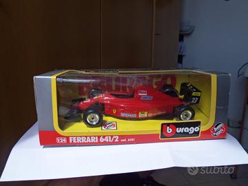 Burago -1/24-Ferrari 641/2-:Alesi--Berger-MB-