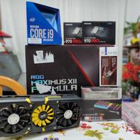 KIT CPU I9 10900K+MB ASUS+32GB GSKIL+2X970PRO 512M