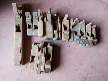 Antiche pialle da falegname