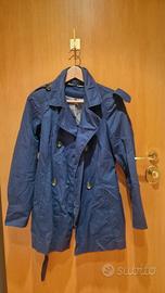 impermeabile stradivarius taglia s blu 