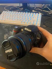 nikon d3100 reflex + obiettivo 18-55mm