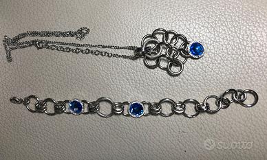 COLLANA+BRACCIALE MORELLATO SAGX01 ORIG Argento Ro