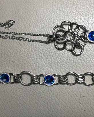 COLLANA+BRACCIALE MORELLATO SAGX01 ORIG Argento Ro