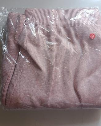 Pantaloni da donna in maglia a gamba dritta