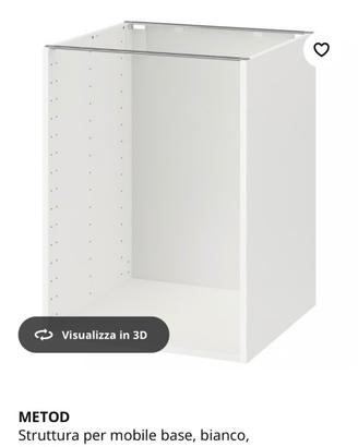 Struttura per cucina NUOVA DA MONTARE
