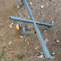 Porta vasi agrumi in ferro allungabile