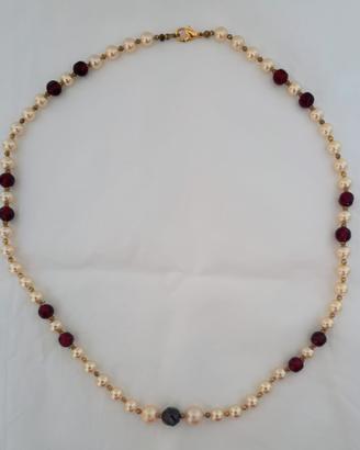 Collana bigiotteria vintage