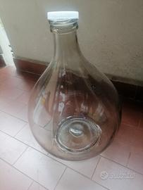 Damigiana 10 litri in vetro/plastica