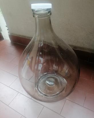 Damigiana 10 litri in vetro/plastica
