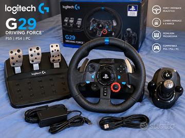 Logitech G29 + cambio e pedaliera – Pari al nuovo