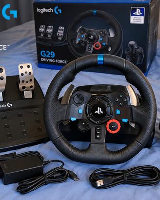 Logitech G29 + cambio e pedaliera – Pari al nuovo