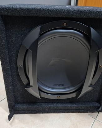 Subwoofer Alpineine sbe 1044br