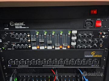 MIXER-SCHEDA AUDIO- PATCHBAY
