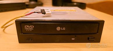 Lettore DVD-ROM LG GDR-8162B IDE per PC Vintage