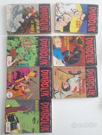 fumetti Diabolik serie storica anni da 1970 a oggi