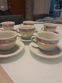 6 tazze te porcellana ACF vintage 