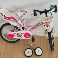 Bicicletta raggio 14 (3-6 anni) in perfet-o stato