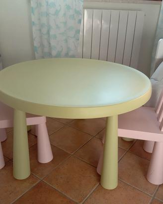 tavolo ikea con sedie