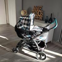 TRIO PASSEGGINO PEG PEREGO BOOK 51 TARTAN